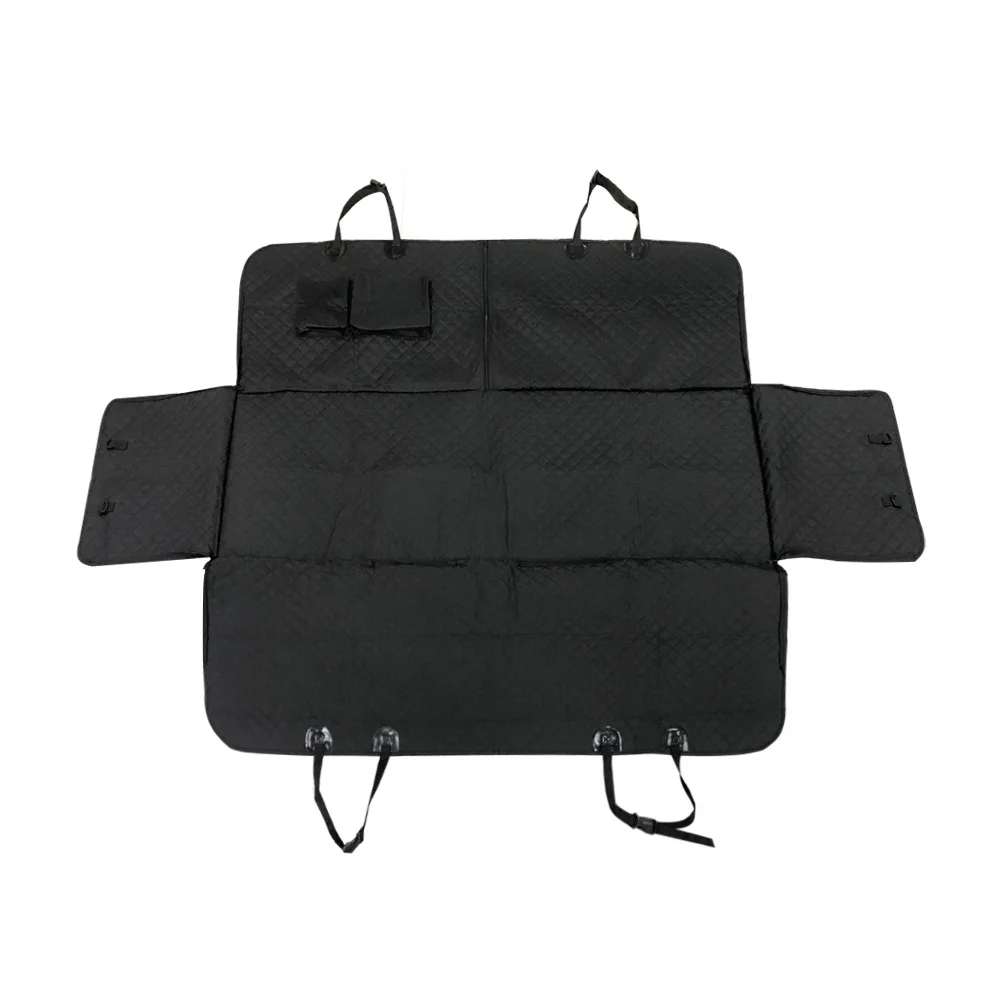 Amazon Hot sales rear car seat foldable oxford cotton thickened waterproof car pet mat for cats and dogs Wholesale