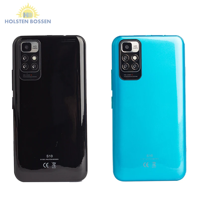 S10 5.0 inch 1.3 Hz Quad Core 3GB+64GB 3000mAh 2+8 MP Android 9 Dual Sim Cheap Customized OEM Smart Mobile Phone