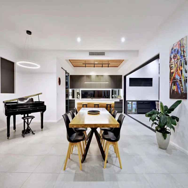 2 PAC Matt Lacquer Australia Project Wooden Kitchen Cabinets