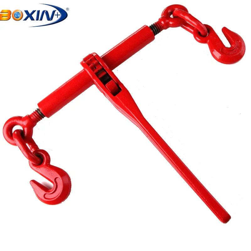 G70 Heavy Duty Forged Steel Ratchet Type Load Binder for Transport Chains