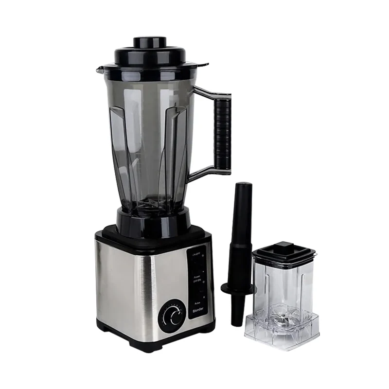 JEWIN 3L Silver Crest Blender 2 in 1 Electric Fruit Juice Blenders Machine 2 Jars 9525 Motor