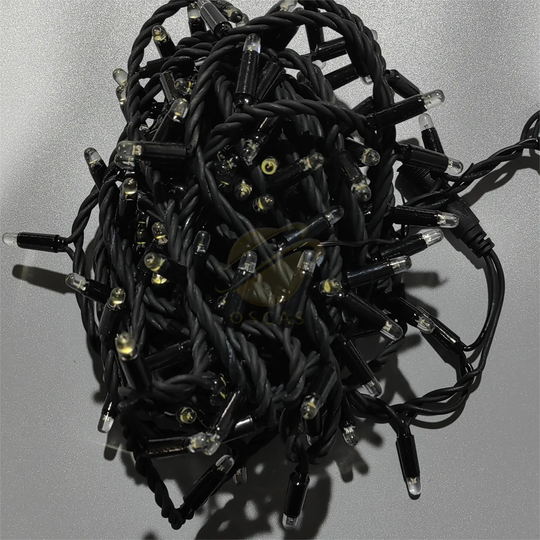 360 Degrees Glowing High Brightness Rubber Cable Plug in Pink Christmas Light Party Decoration