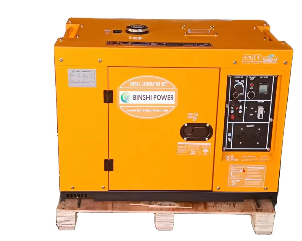 10kw Heavy Duty Silent Diesel Genset 12kva Small Portable High-Quality Diesel Generator for Sale