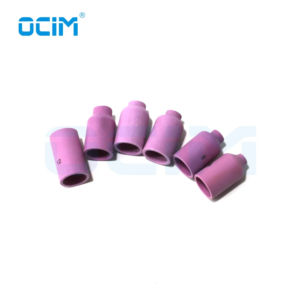  Комплект сварочных горелок 54N14 54N15 54N16 54N17 54N18 54N19 TIG с алюминиевой керамической газовой линзой для WP17 18