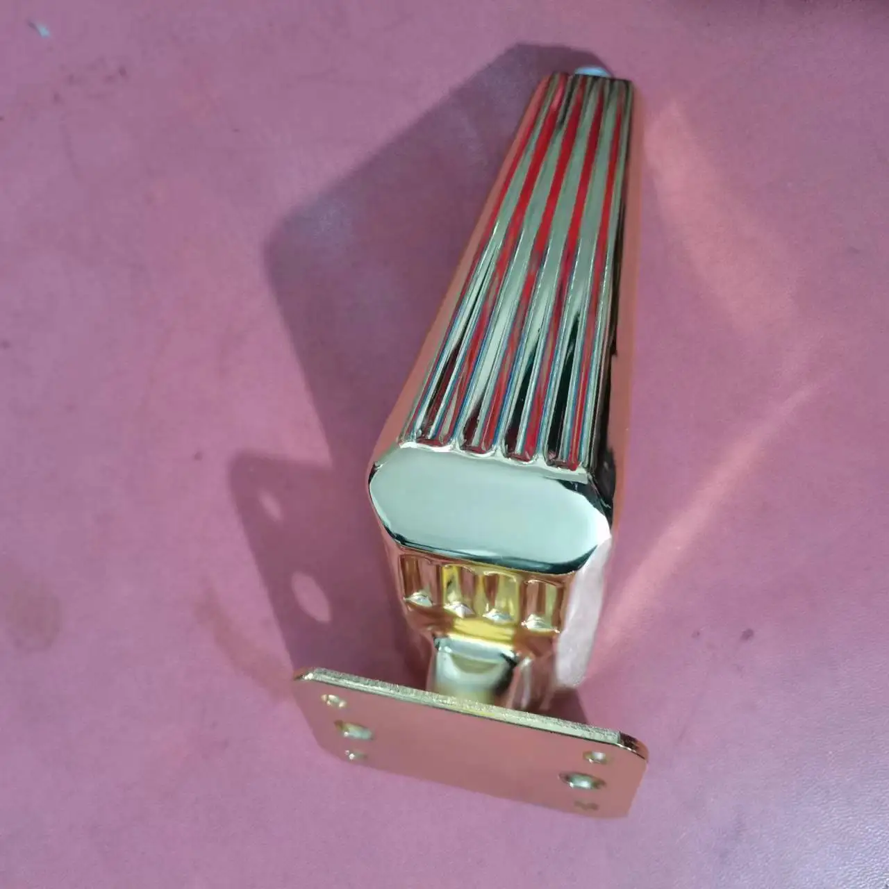 New design sofa leg gold copper color luxury style