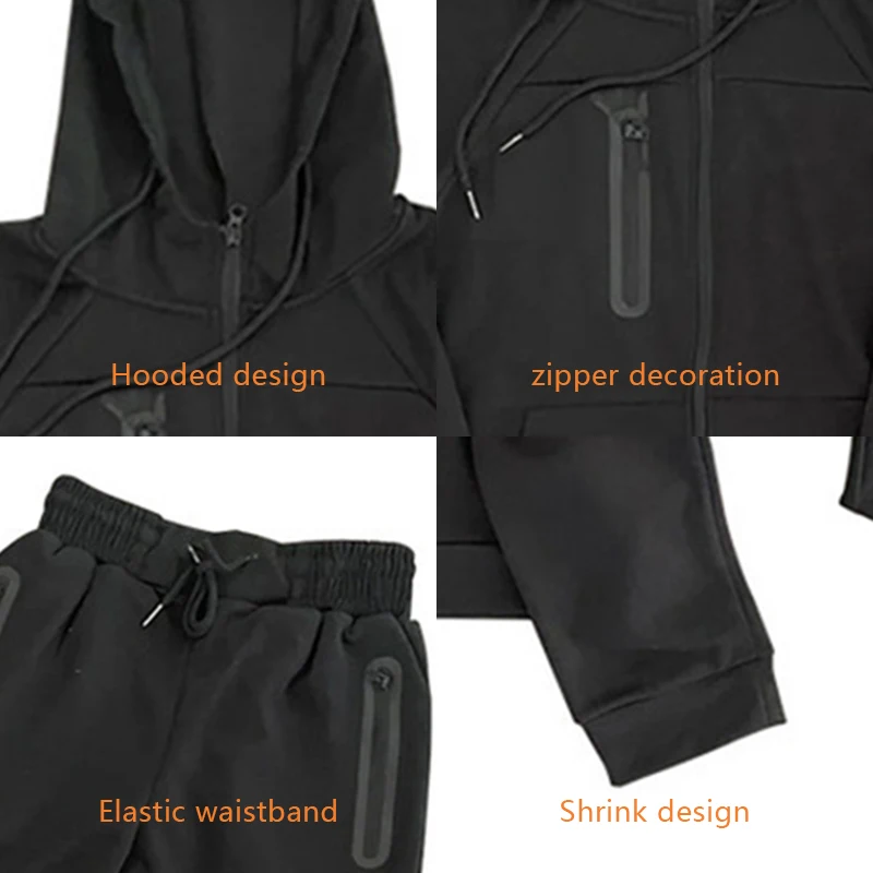 Wholesale Custom Embroidery Logo Mens Two Piece Track Set Color Block Tracksuit Men Jacket Suit Slim Fit Polyester Jogging Suit