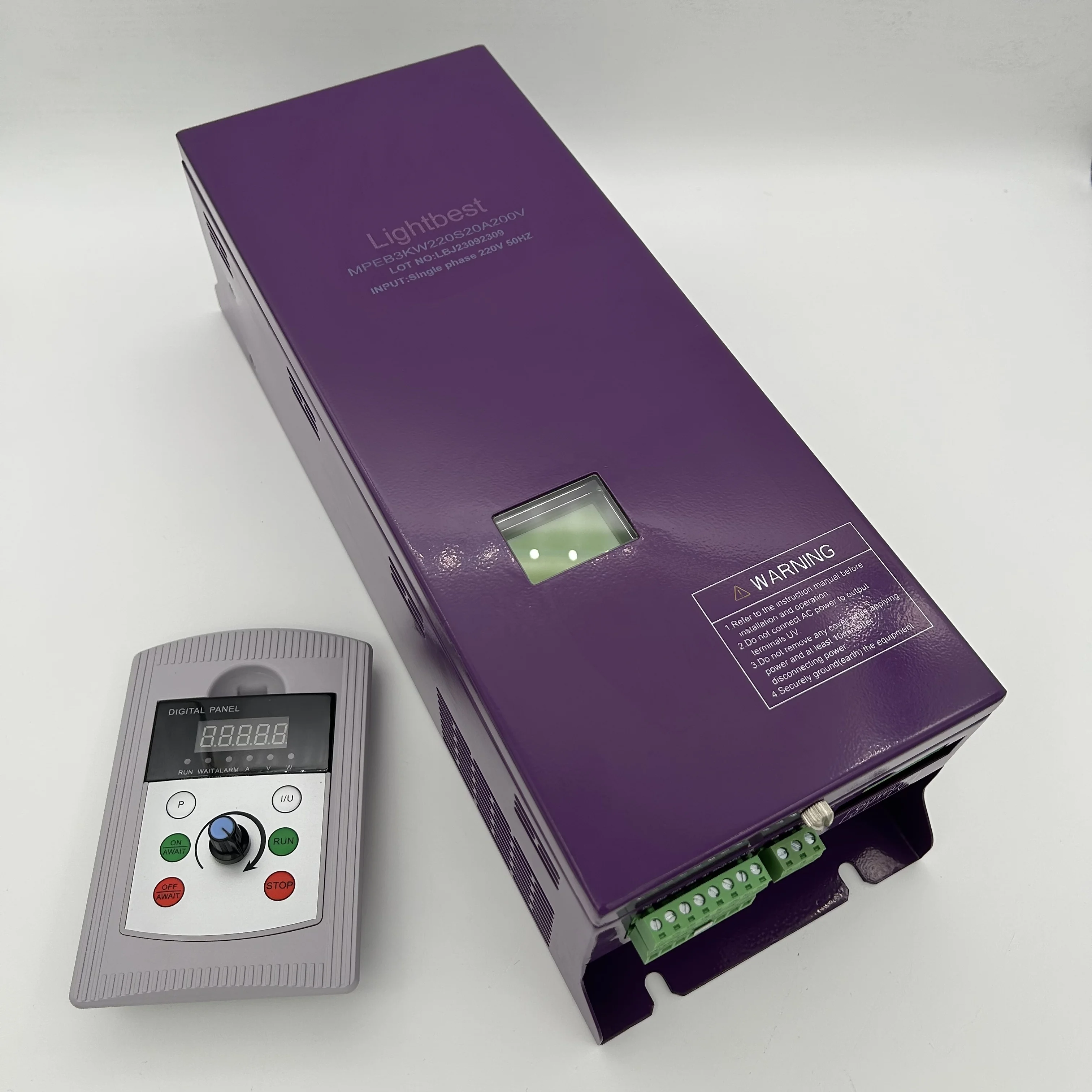 3KW-8KW high UV output, high-efficiency sterilization and advanced oxidation medium pressure lamp ballast MPEB8KW