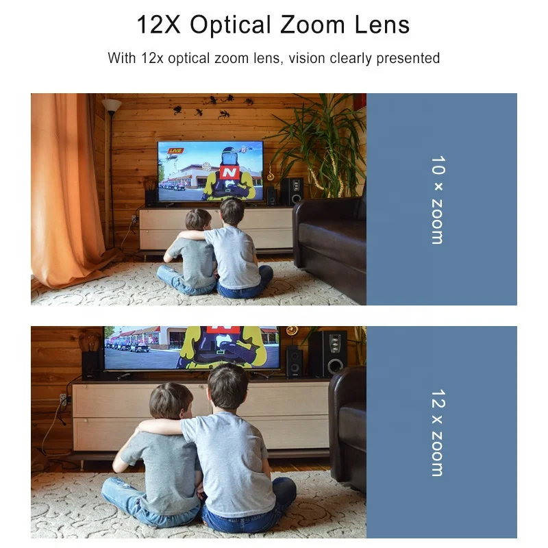 4K Mini Pc Computer Wifi Ptz Video Camera Ip 30X Live Stream With Usb3.0 And Hdmi Conference Webcam Network Video Camera