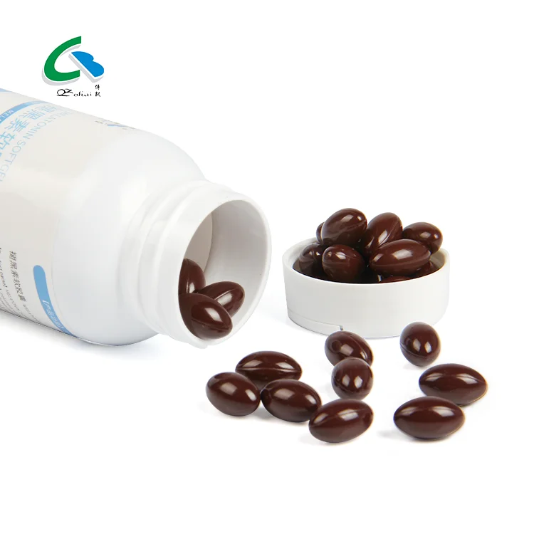 
Melatonin Soft Capsule OEM Soybean Oil Beewax Gelatin Custom Sleep Melatonin MT Glycerin Brown Iron Oxide Sleeping Melatonin 