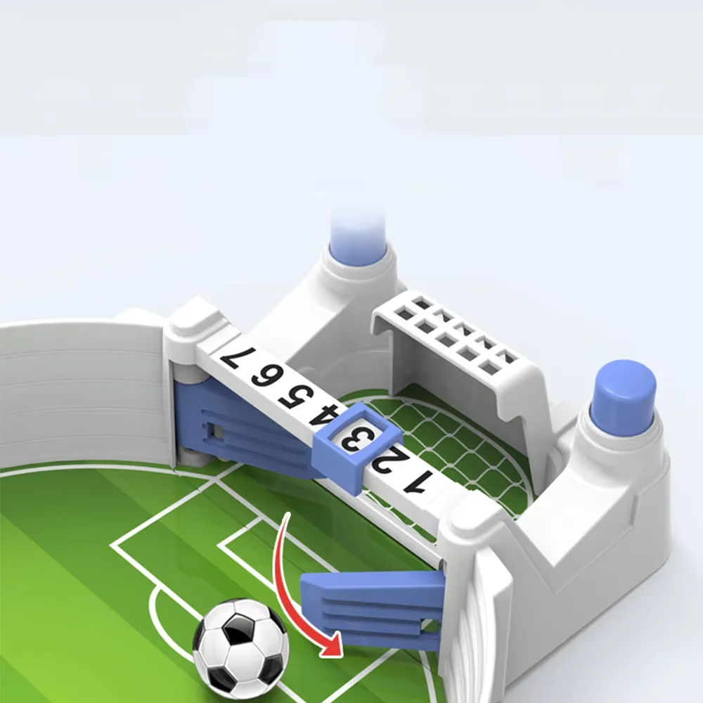 Mini Table Football Board Game Tabletop Soccer Play Ball Toys Party Soccer Match Mini Desktop Play Borad Toys for Kids