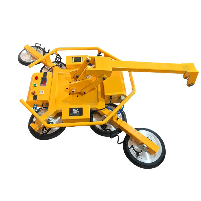 electric vacuum glass lifter 400kg glass material handling lifter manual glass suction cup vacuum lifter