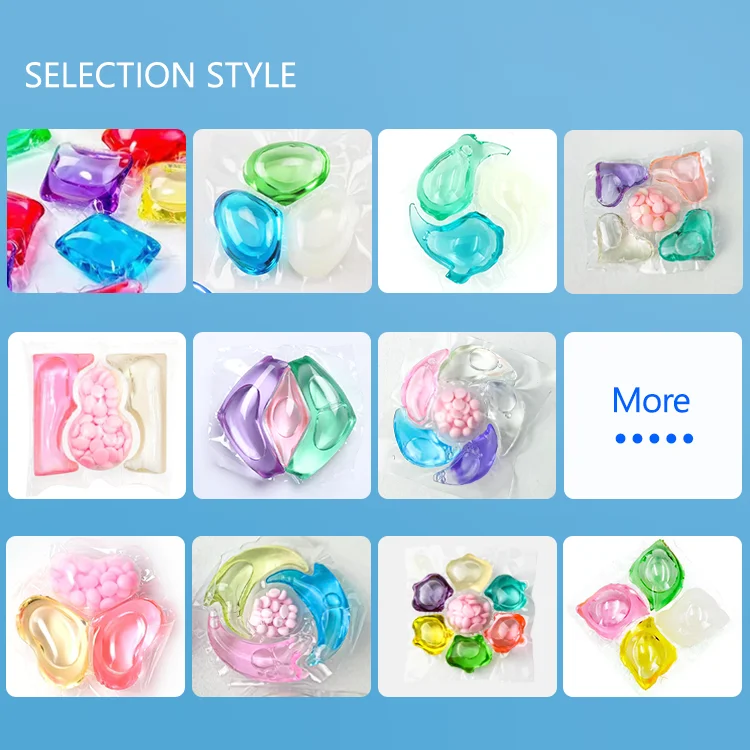 Wholesale Washing Pods Capsule Manufacturer Custom Scent Remove Stain Anti Mite 3 4 5 6 7 in 1 Detergent Pods