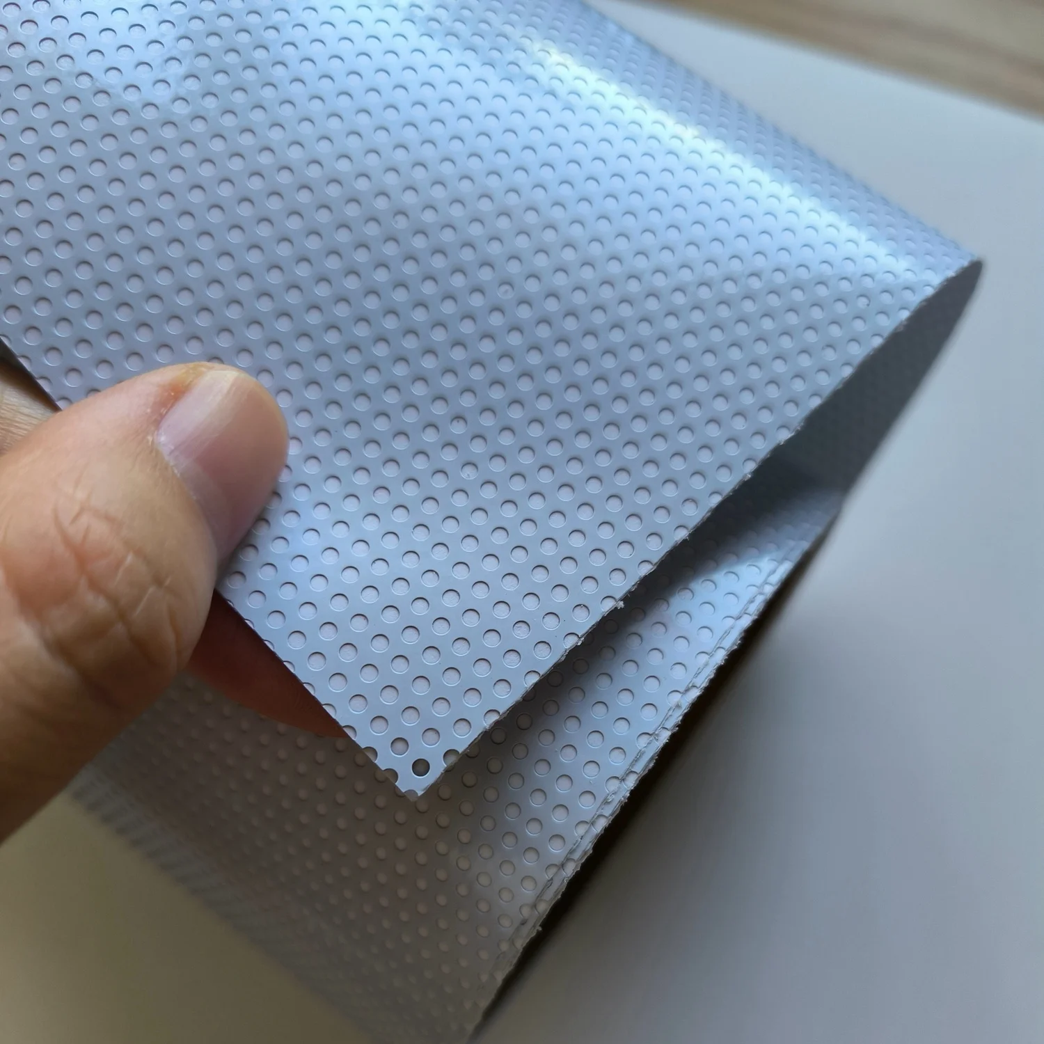 JoySign PVC vinyl sticker  Perforated film 120g 140g one way vision