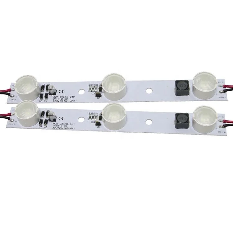 Световая полоса с 3 светодиодами 24 В постоянного тока SMD3535