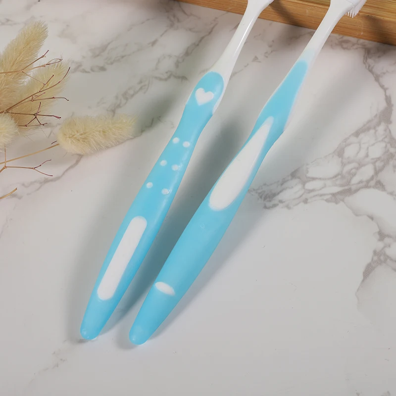 Yangzhou adult toothbrush double colour Nano adult toothbrush soft bristle adult toothbrush