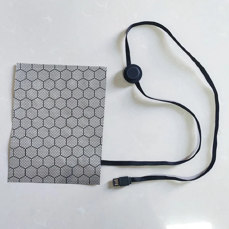 Heating Pad, Electric Cloth Heater Pad Element Film Carbon Fiber Heat Pad Hand Warmer Heated