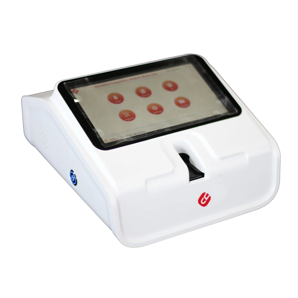 very small size Portable handheld blood coagulation analyzer meter Coagulometer for Animal use