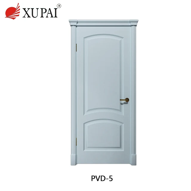 Modern white doors interior new design bedroom panel mdf door