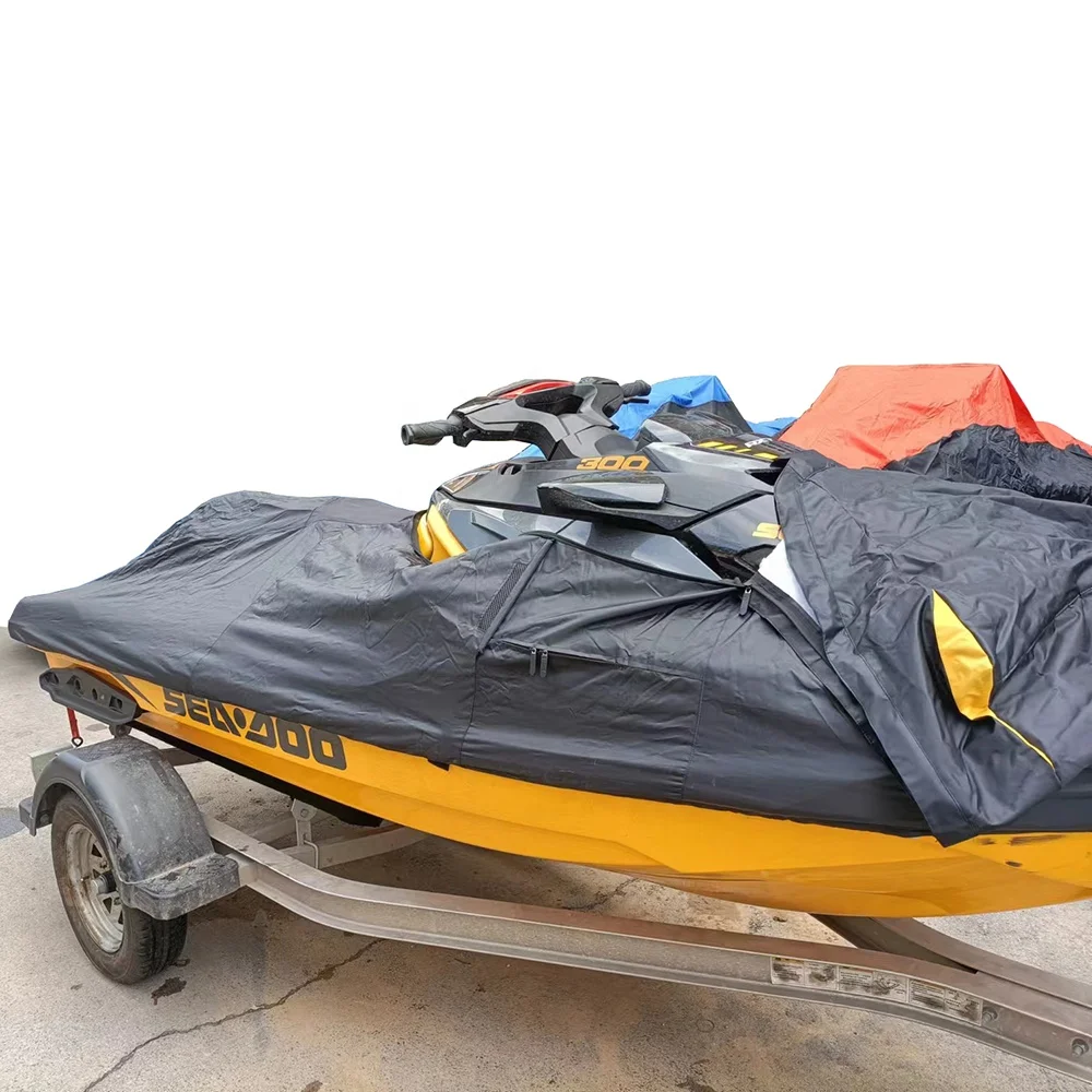 2022 New Arrival Waterproof Jet Ski Cover UV Protector for Seadoo GTX RXT 2018 2019 2020 2021