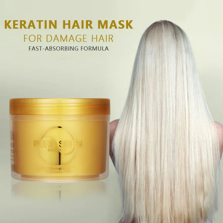 Naturally Salon Magic Gold Amino Acid Hair Mask Deep Nourishing Conditioning Treatment for Hydrating Dry and Damaged Hair
