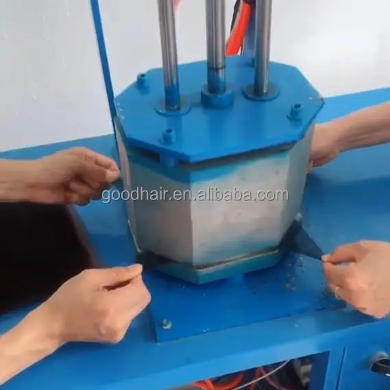 Teach technology men toupee base heating arch shaping machine hair extension making machine for factory