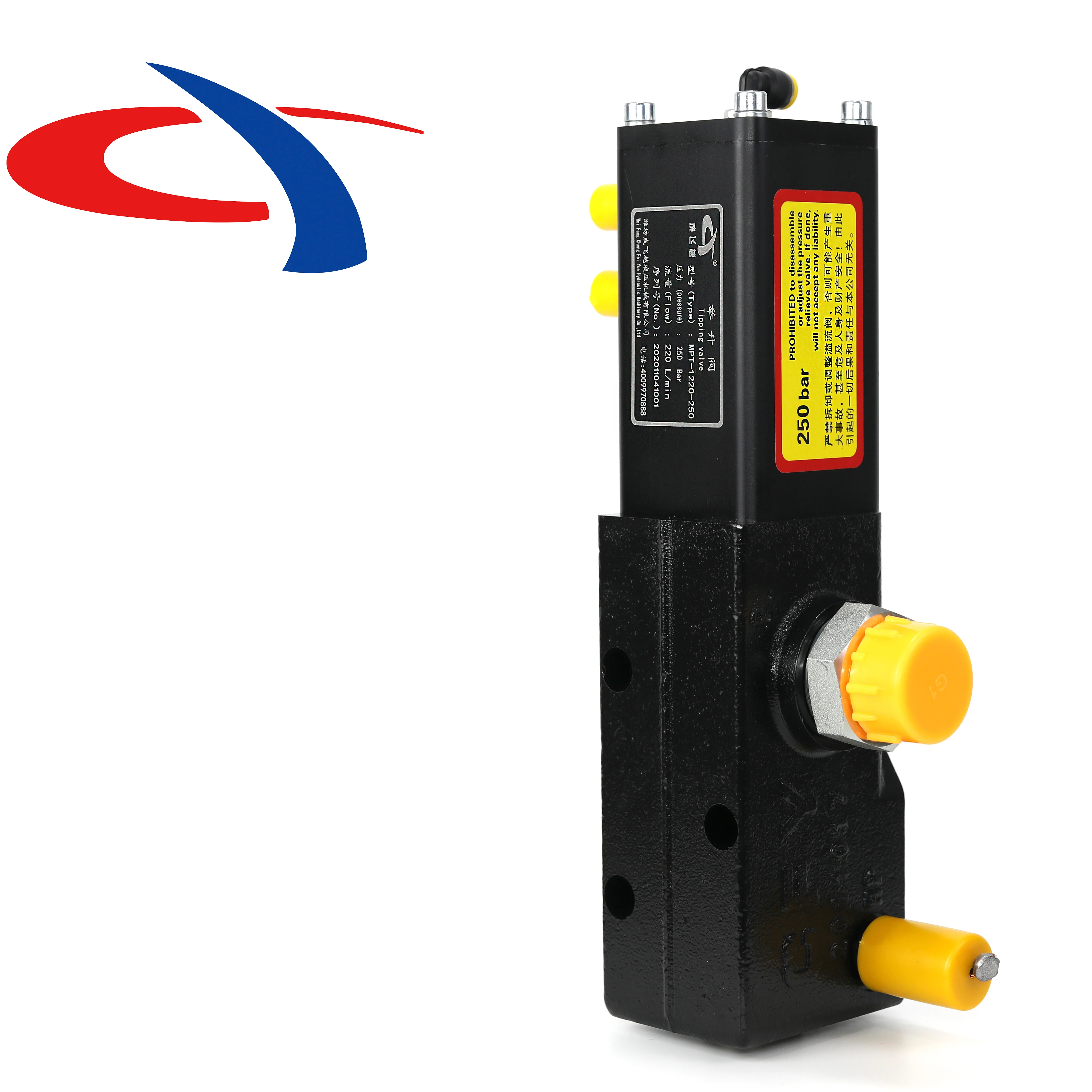 Гидравлический опрокидной клапан Hyva для самосвала