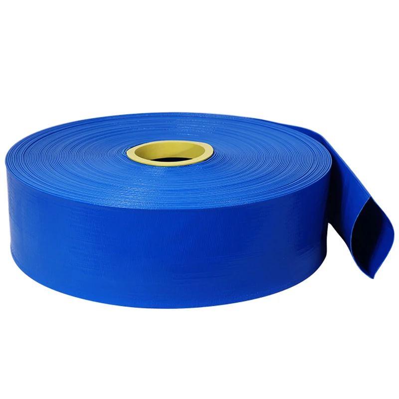 Flexible Standard Duty 2 Inch x 100m 4 bar Layflat Hose Plastic PVC Lay Flat Hose For Pump Agriculture Iggigation Pool Backwash