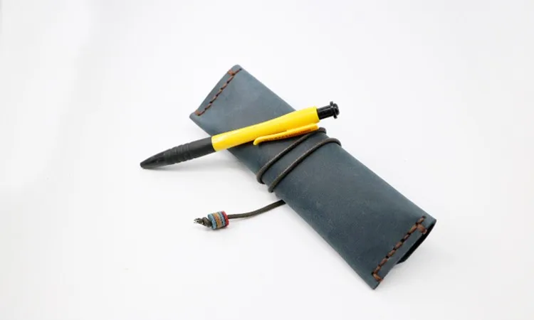 Custom logo leather pencil case pencil cases for kids personalized pencil case