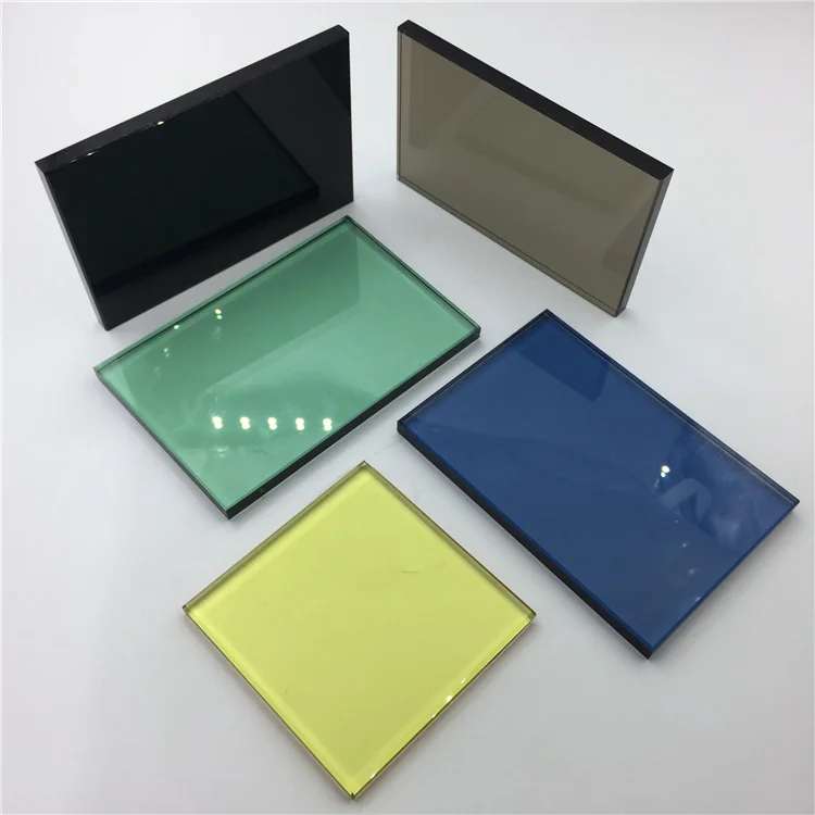 10mm 12mm high quality colored tempered window glass for sale sheet