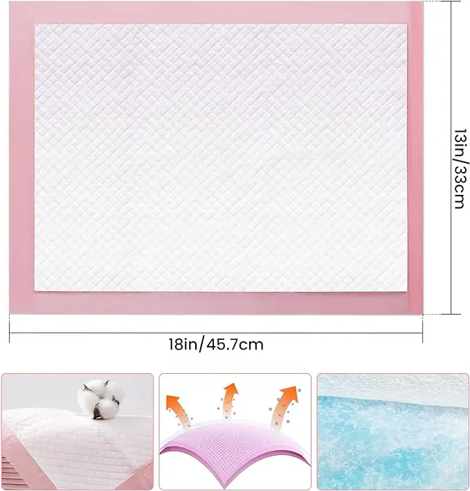 Pupppy Training Pad Pet Pee Pads Urine Mats 8 Layer Normal Type Mat 45x60cm Portable Dog Supplies Wholesale