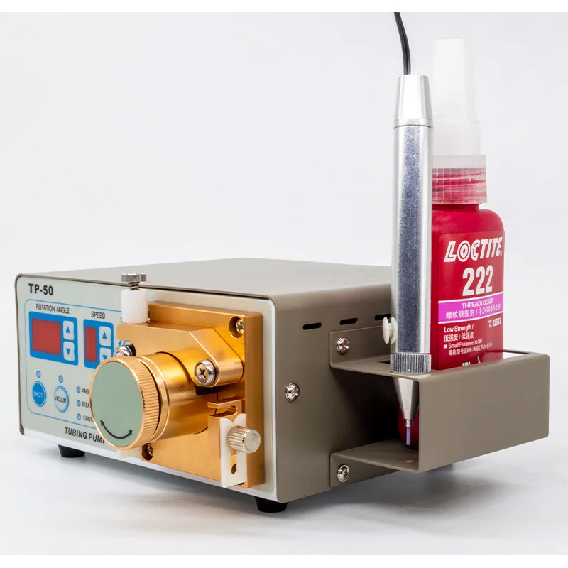 Original TP-50 Automatic Peristaltic Glue Dispenser Adhesive Applicator Digital Display Fast Drying Anaerobic Glue Machine