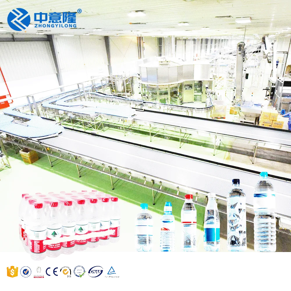 Automatic 500ml Small Scale Plastic/PET bottled Water Filling Auto Pure/Mineral Drink Water Production Line