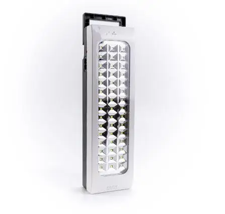 solar charging emergency lamp portable rechargeable LED light with build-in solar panel