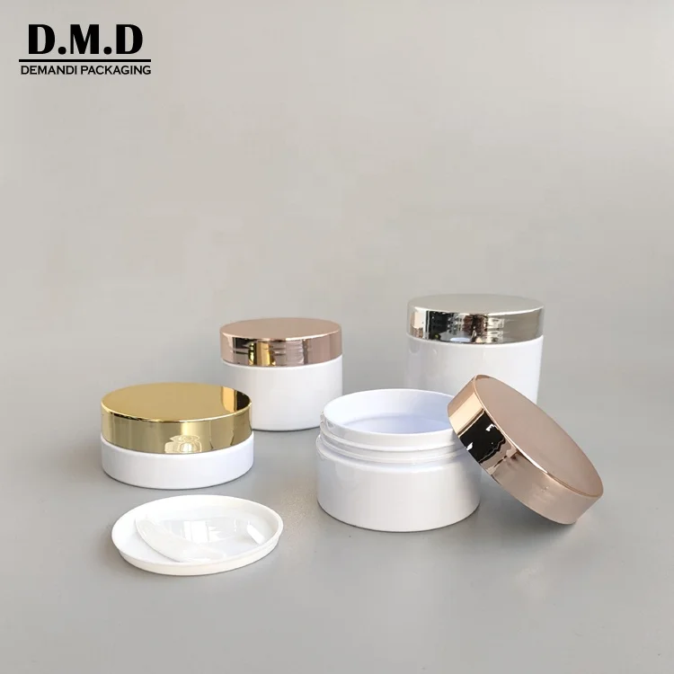 150ml frosted 500 grams 250grams 300 ml empty clear low profile wide mouth  PET  body butter 8oz plastic jar with screw lid