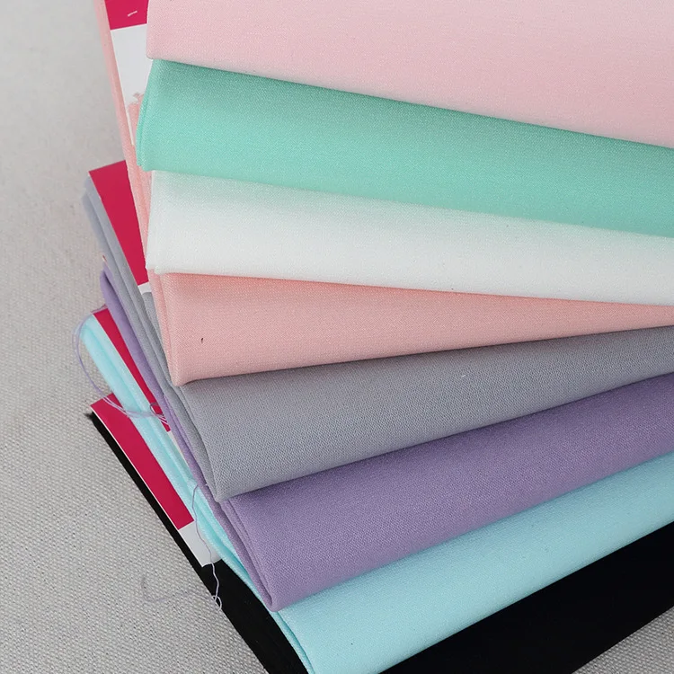 High quality Twill NR rayon nylon spandex blend fabric/polyester spandex bengaline fabric for pants