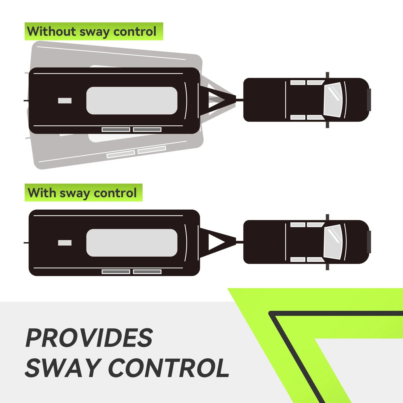 Truck Trailer Weight Distribution Hitch 8000lbs RV Accessories  Universal Hitch Towing System with Sway Control