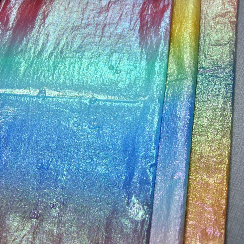 Suzhou meidao 40D 300T nylon taffeta gold foil hot stamping waterproof water repellent fabric printed fabric for wind jacket