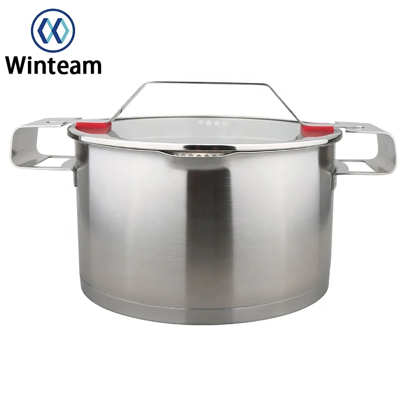  Winteam оптовая продажа кухонная посуда хорошего качества кастрюли из нержавеющей стали для приготовления