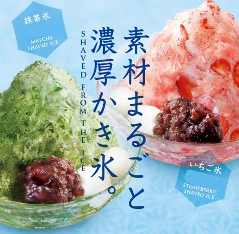 Quality special matcha flavor display mix ice cream soft made in Japan
