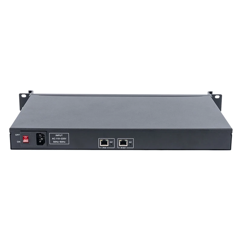 Haiwei YT1 H.265 H.264 4K 30FPS Mpeg Transcoder 1U IPTV Transcoder IP to IP Streaming Media Transcoder