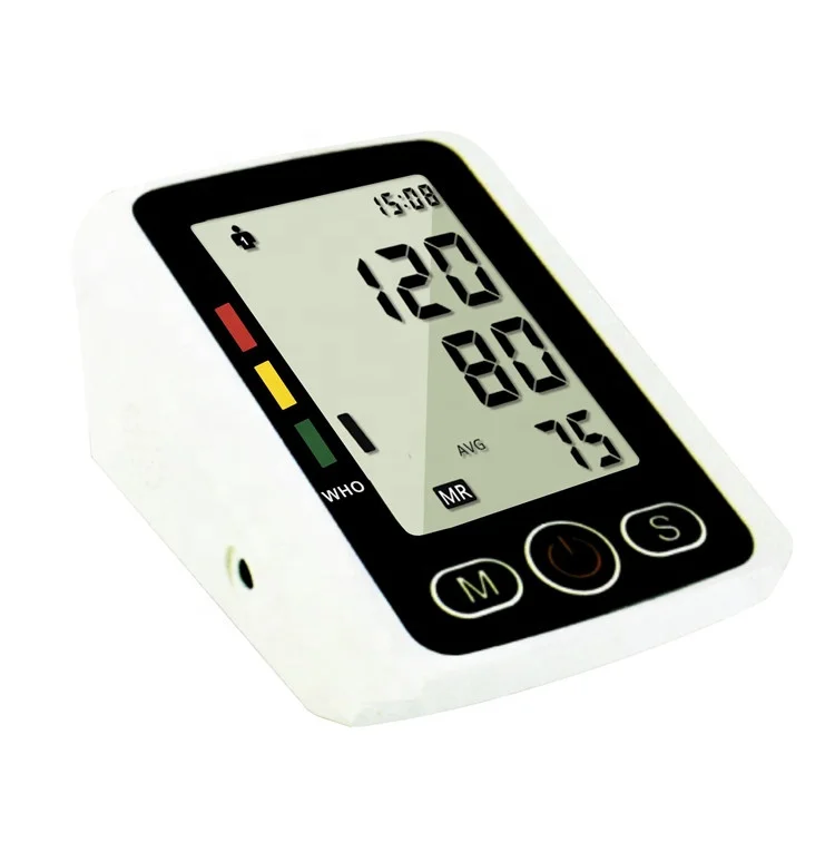 Electronic Medical bp monitor tensiometer bp machine upper arm digital blood pressure monitor medical sphygmomanometer