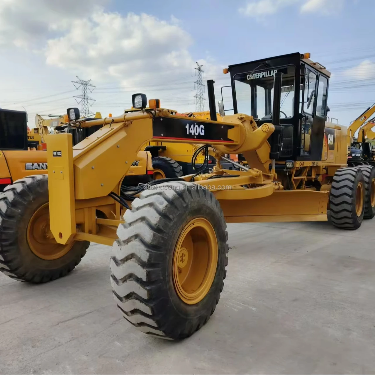 Used Caterpillar grader performance inspection exempt  used Japan CAT 140G motor grader good quality