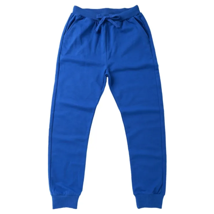 Детская одежда, однотонные джоггеры на шнуровке, хлопковые демисезонные Брендовые брюки для мальчиков, высококачественные детские спортивные штаны для мальчиков