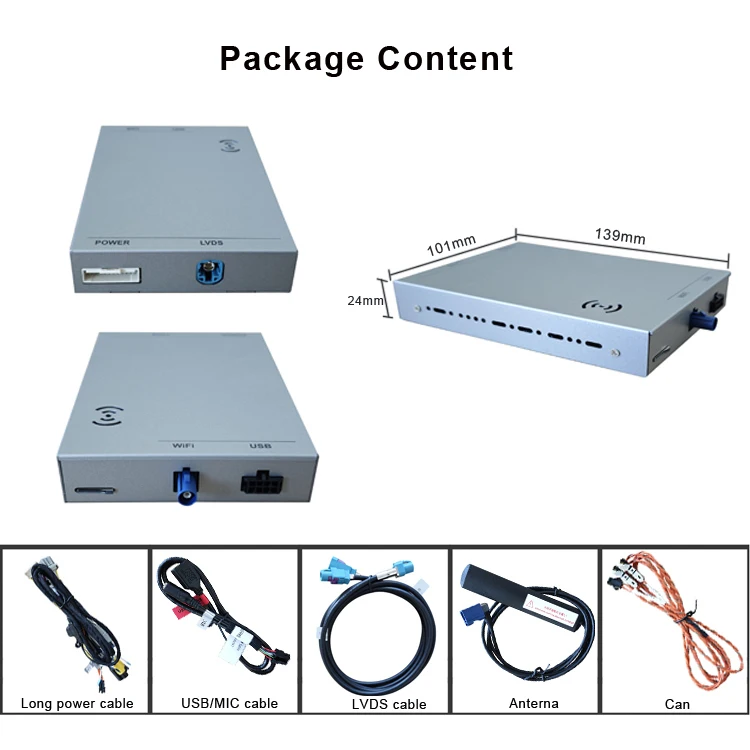 Smart Gadgets Original Vertical Screen Wireless Android Module For Volvo V60 V90 2016-2023
