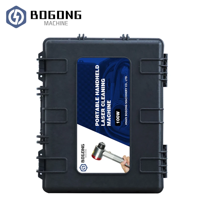 Handheld portable fiber laser cleaning machine rust removal 200w portable pulse fiber laser cleaning machine