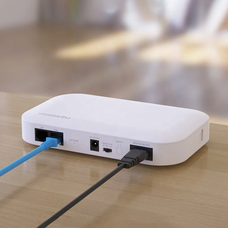 MARSRIVA Mini UPS портативный источник питания DC 5V/9V/12V/24V подходит для wifi маршрутизатора резервного