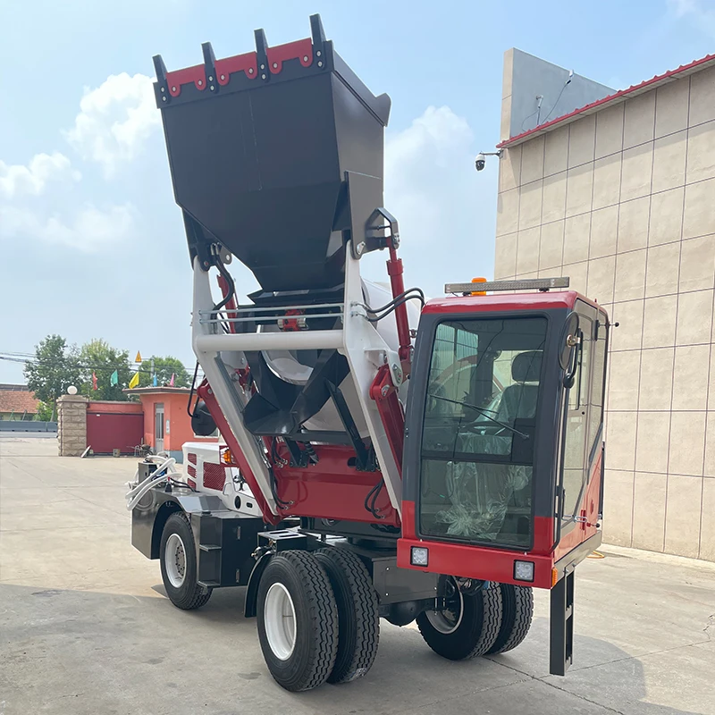 self loading 2m3 3m3 4m3 6m3 drum concrete mixer 3.5m3 self-loading concrete mixer truck