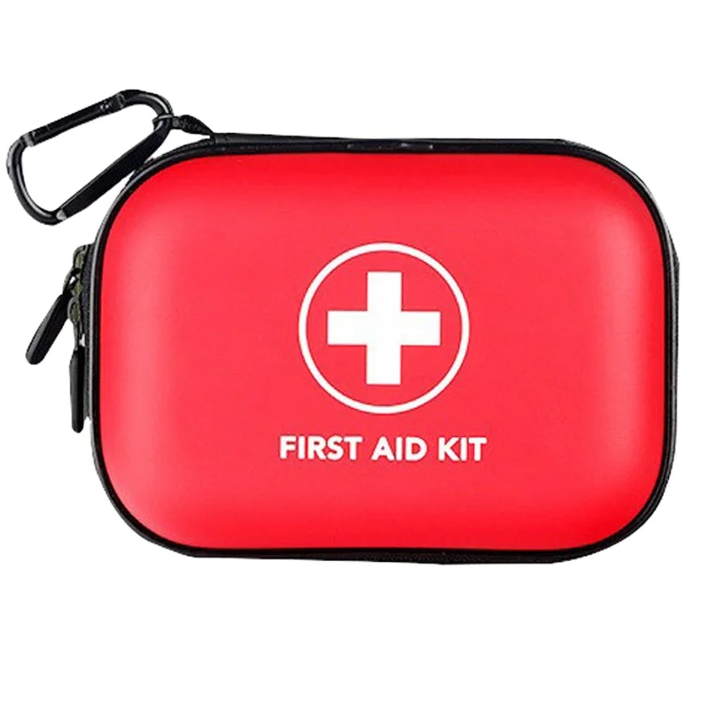 Survival Kit OutdoorAdventure Small Portable Red Emergency Essential Sets Hiking Camping Travel First Aid Kit
