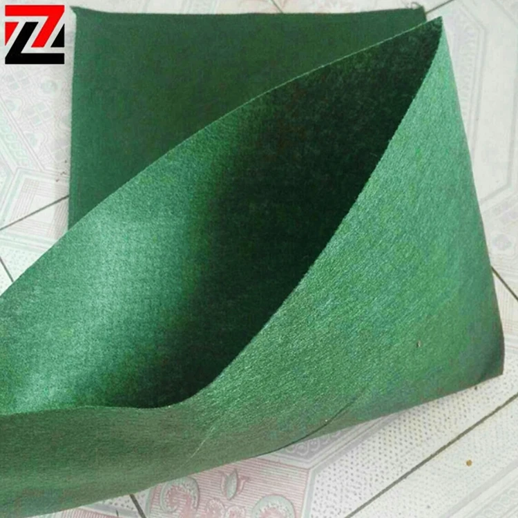 ZCWY non-woven geotextile geobag manufacturer green PP PET geo bag sand geobags