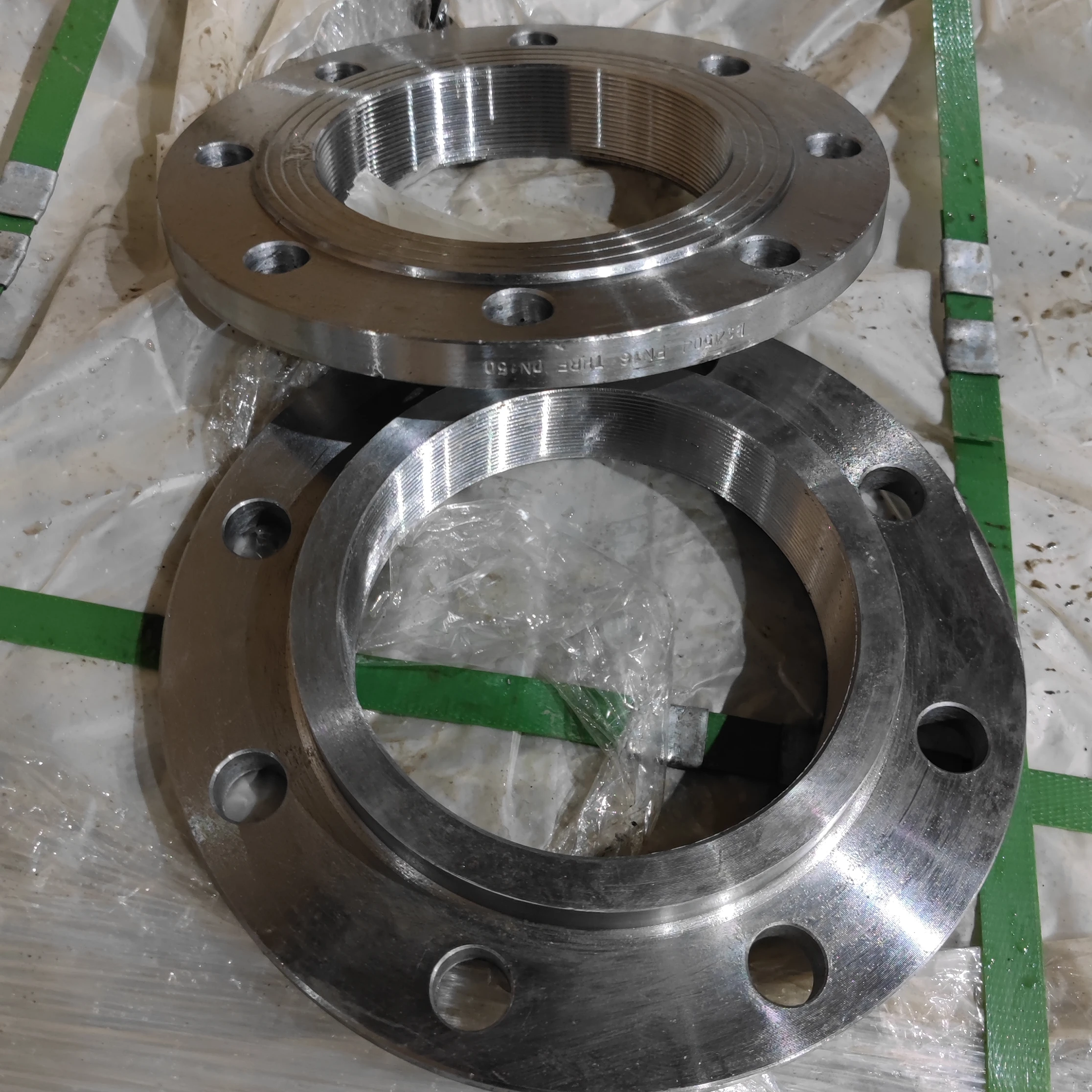 Глухая доска BS4504 DIN PN16 1/2 дюйма до 24 дюйма 150LB B16.5 A105 SO RF FLG редуктор из углеродистой стали черный фланец